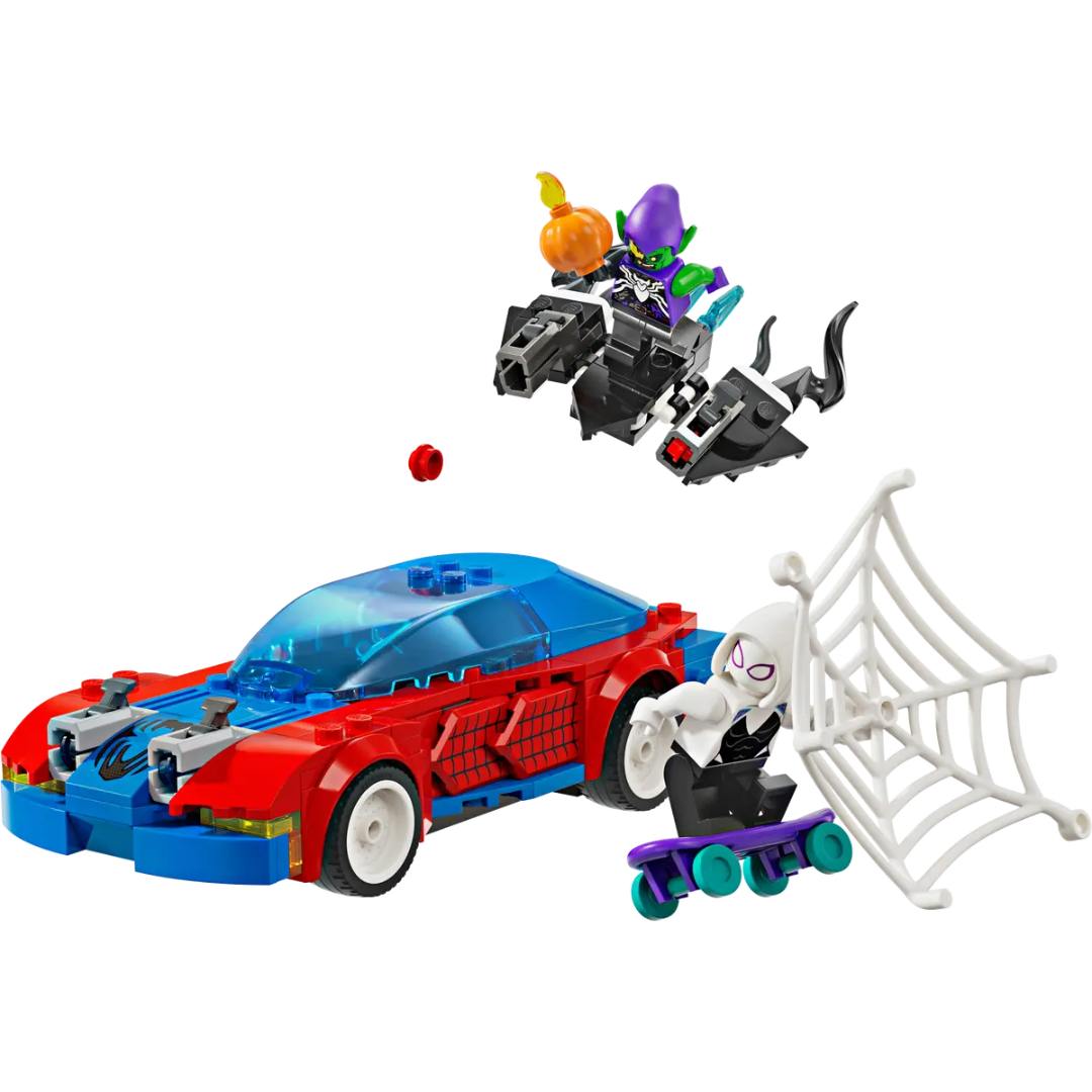 Lego Super Heroes Marvel Spider-Man Race Car & Venom Green Goblin -Lego - India - www.superherotoystore.com