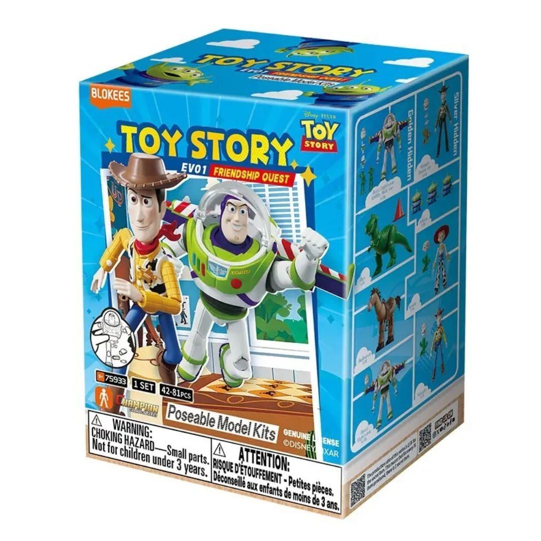 Toy Story  Elite Version 01Blind Box Model Kit By Blokees