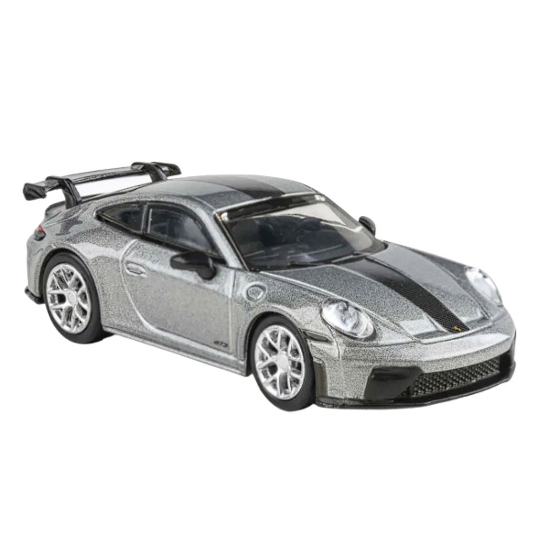 2025 Porsche 911 GT3 (992.2) GT Silver Metallic 1:64 By Para64
