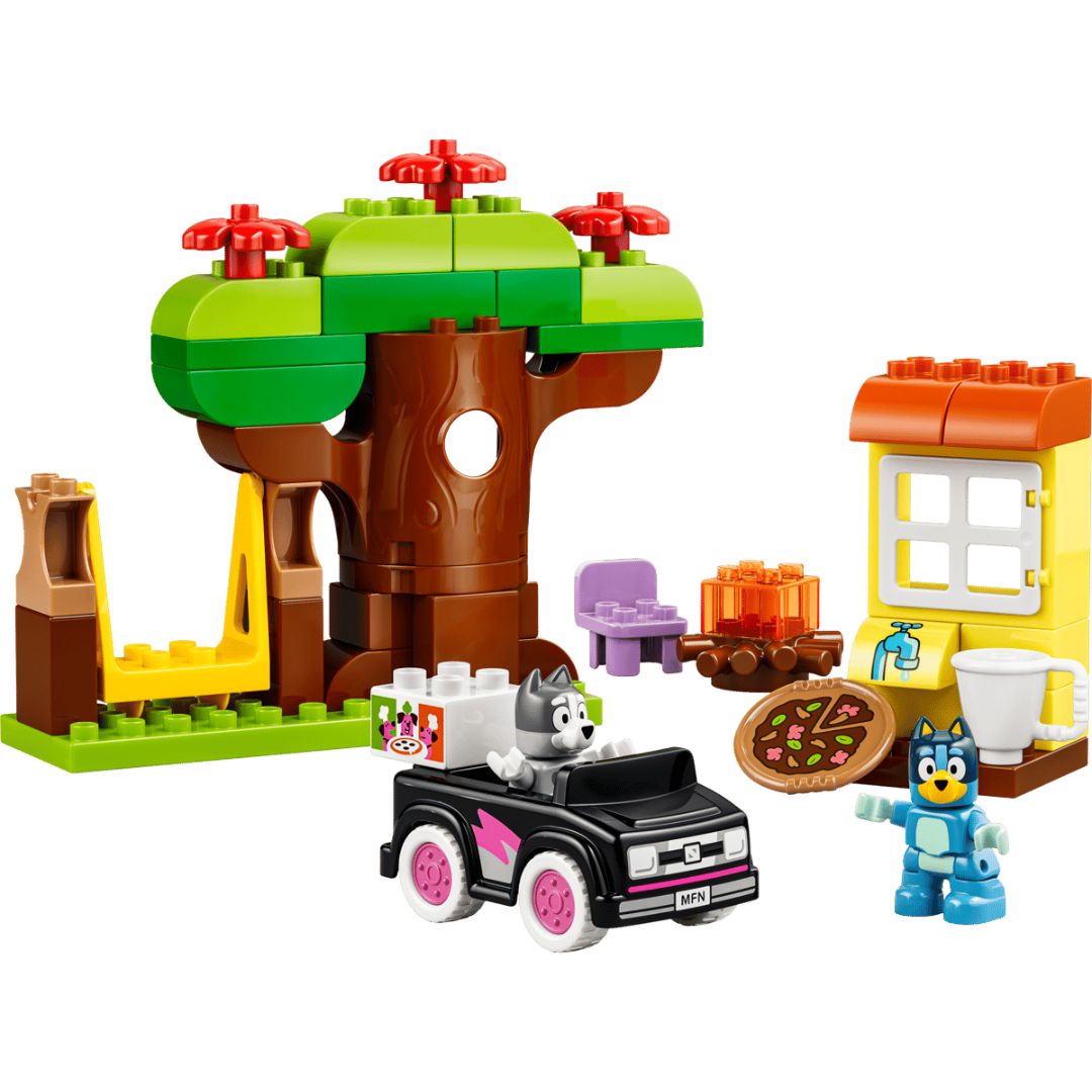 Duplo Pizza Girls With Muffin And Bluey By Lego