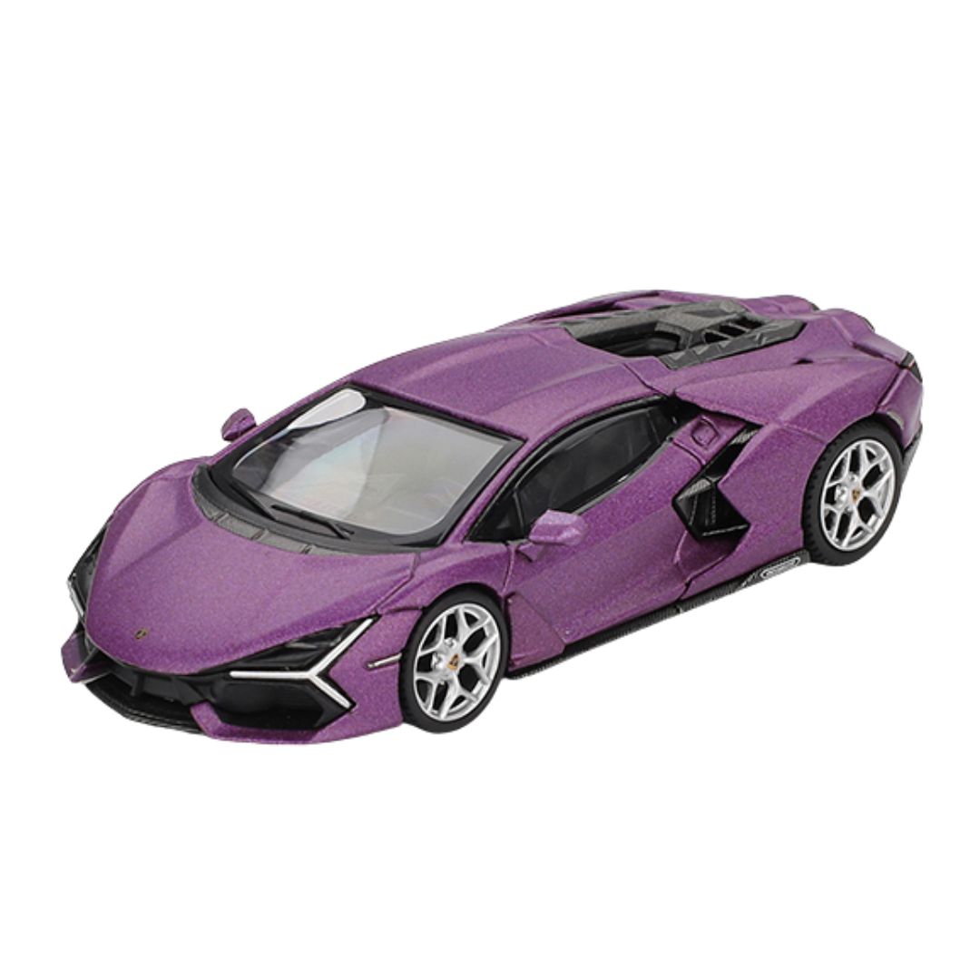 Lamborghini Revuelto Viola 30Th Matte 1:64 Die-Cast Car By Mini Gt By Mini Gt -Mini GT - India - www.superherotoystore.com