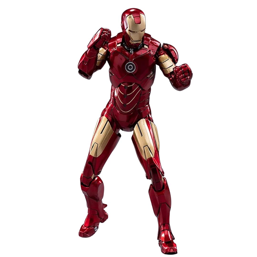 Iron Man Hot Toys ZD TOYS IRON MAN Mark IV MK4 Marvel Avengers 7" Action Figure Toys Gifts Iron Man Zd Toys - Foto 11