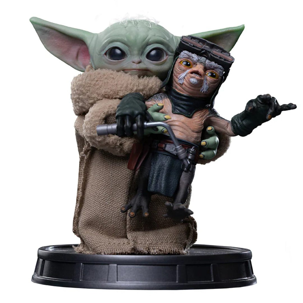 Mandalorian And Grogu Movie Grogu No Squeezy Statue By Iron Studios