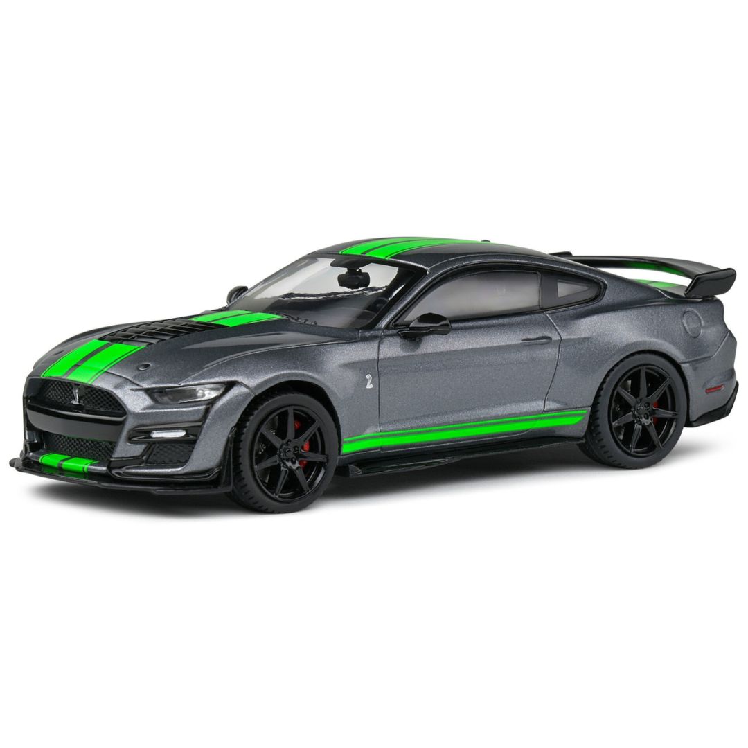 2020 Grey Shelby Mustang GT500 1:43 Scale Die-Cast Car by Solido -Solido - India - www.superherotoystore.com