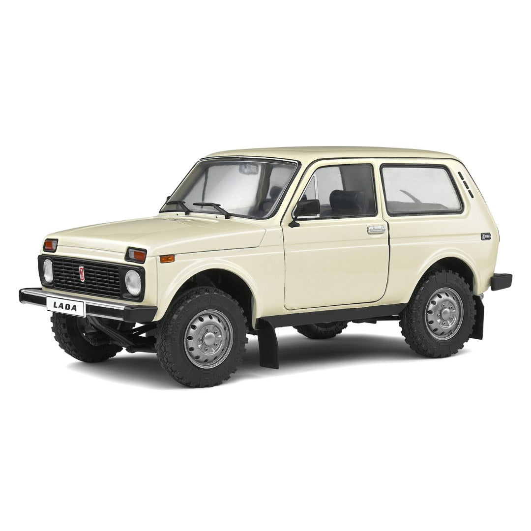 Beige Lada Niva  1:18 Scale die-cast car by Solido -Solido - India - www.superherotoystore.com