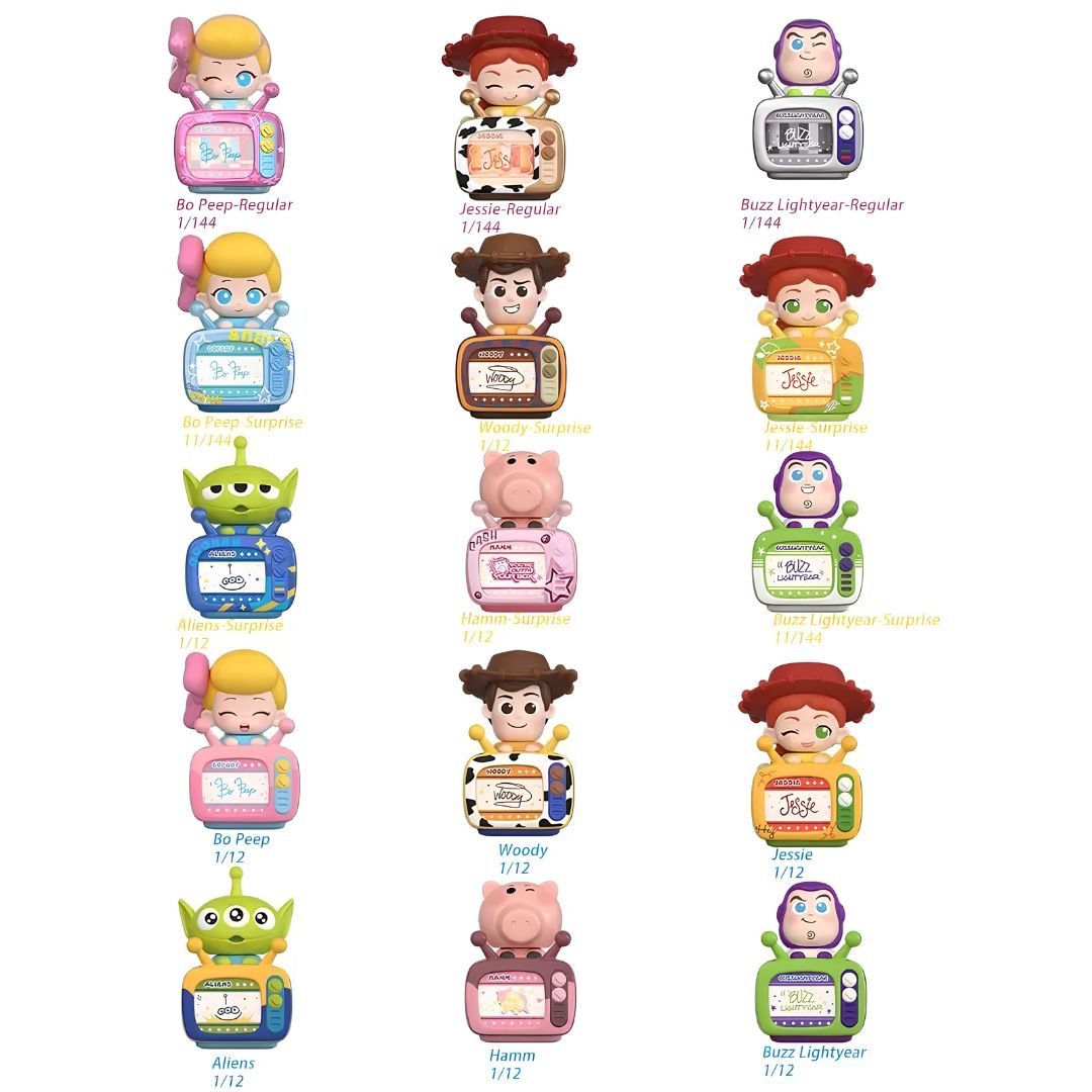 Toy Story-Daadoos-Fun01-Playful Theaterblind Box Model Kit By Blokees
