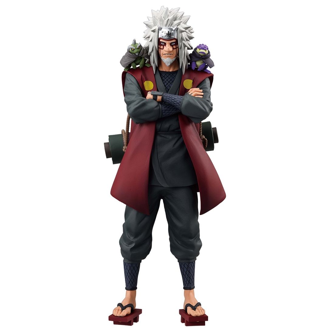 Naruto: Shippuden Jiraiya Sage Mode A Bridge Between The Lament Of Samsara And Peace Masterlise Ichibansho Statue By Bandai