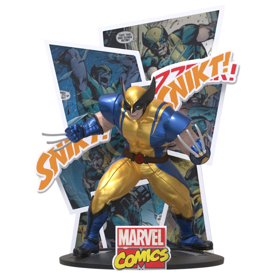 Marvel Comics Wolverine Metallic Version D-Stage Statue By Beast Kingdom