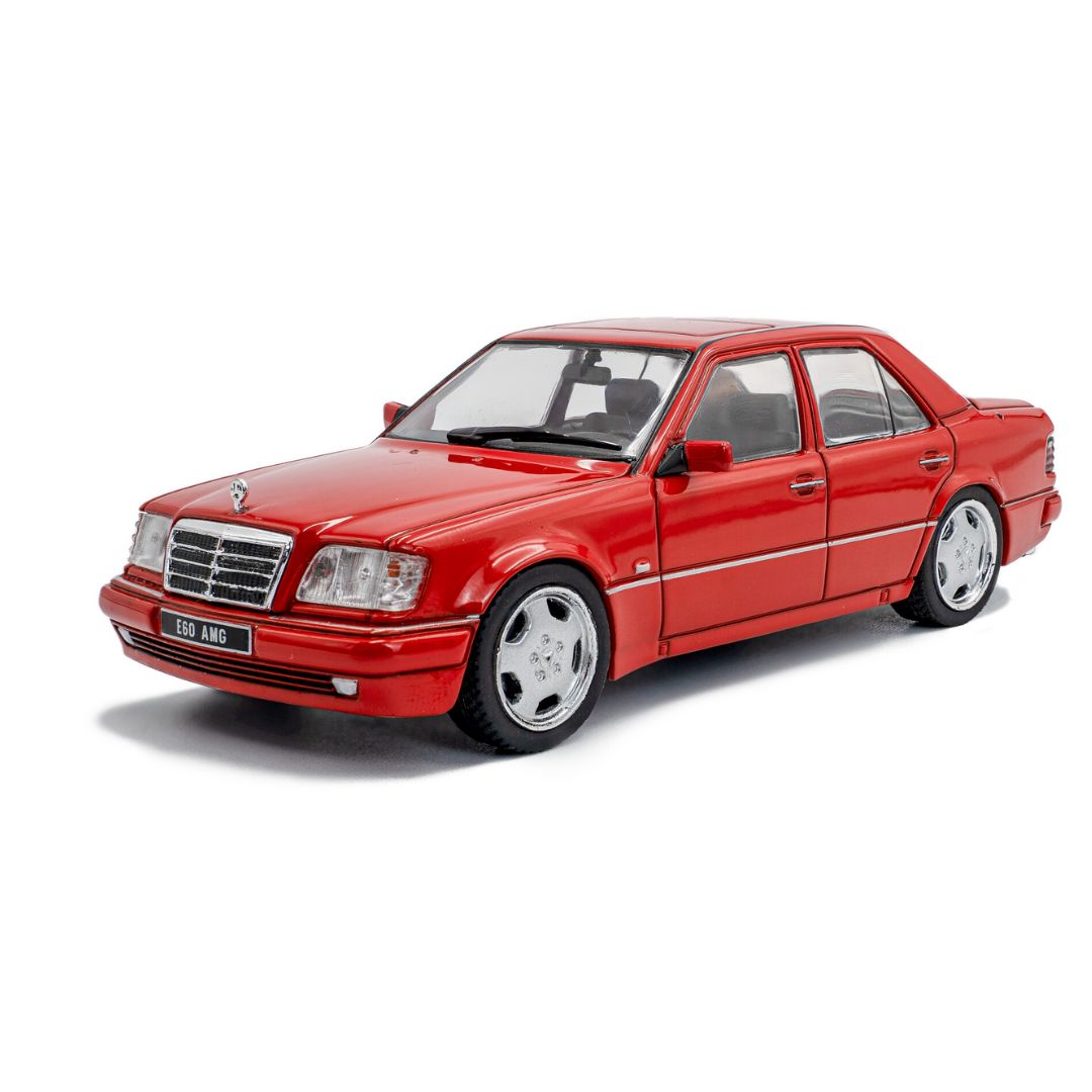 1:43 Mercedes-Benz (W124) E60 Amg Signal Red 1994 By Solido
