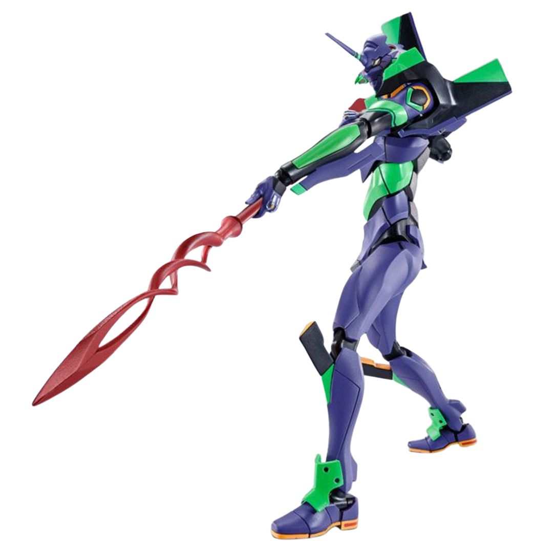 The Robot Spirits <Side Eva> Evangelion Test Type-01＋Spear Of Cassius Renewal Color Edition By Tamashii Nations -Tamashii Nations - India - www.superherotoystore.com