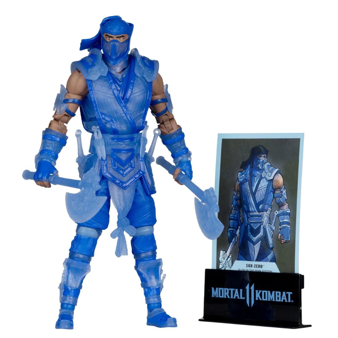 Moral Combat Subzero (Mk11)(Gitd)(Gold Label) By Mcfarlane Toys -McFarlane Toys - India - www.superherotoystore.com