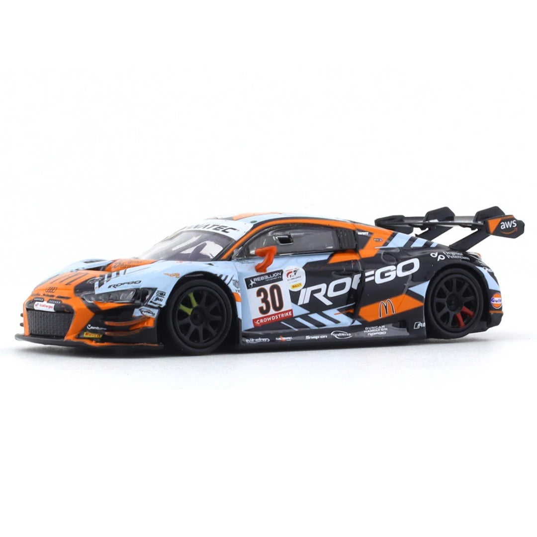 Blue / Black 1:64 Scale Audi R8 LMS Evo II 2022 GTWC Europe by Para64 -Para64 - India - www.superherotoystore.com
