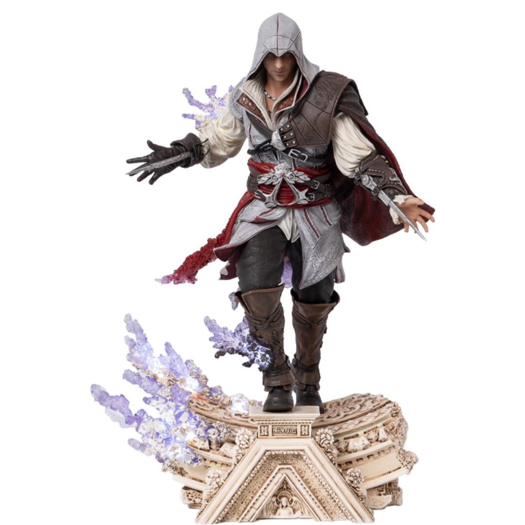 Assassin&#39;s Creed Animus Ezio Statue By Pure Arts -Pure Arts - India - www.superherotoystore.com