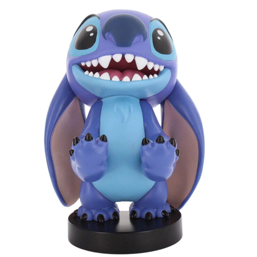 Lilo & Stitch: Smiley Stitch Cable Guys Controller Holder And Phone Stand By Exg Pro -EXG Pro - India - www.superherotoystore.com