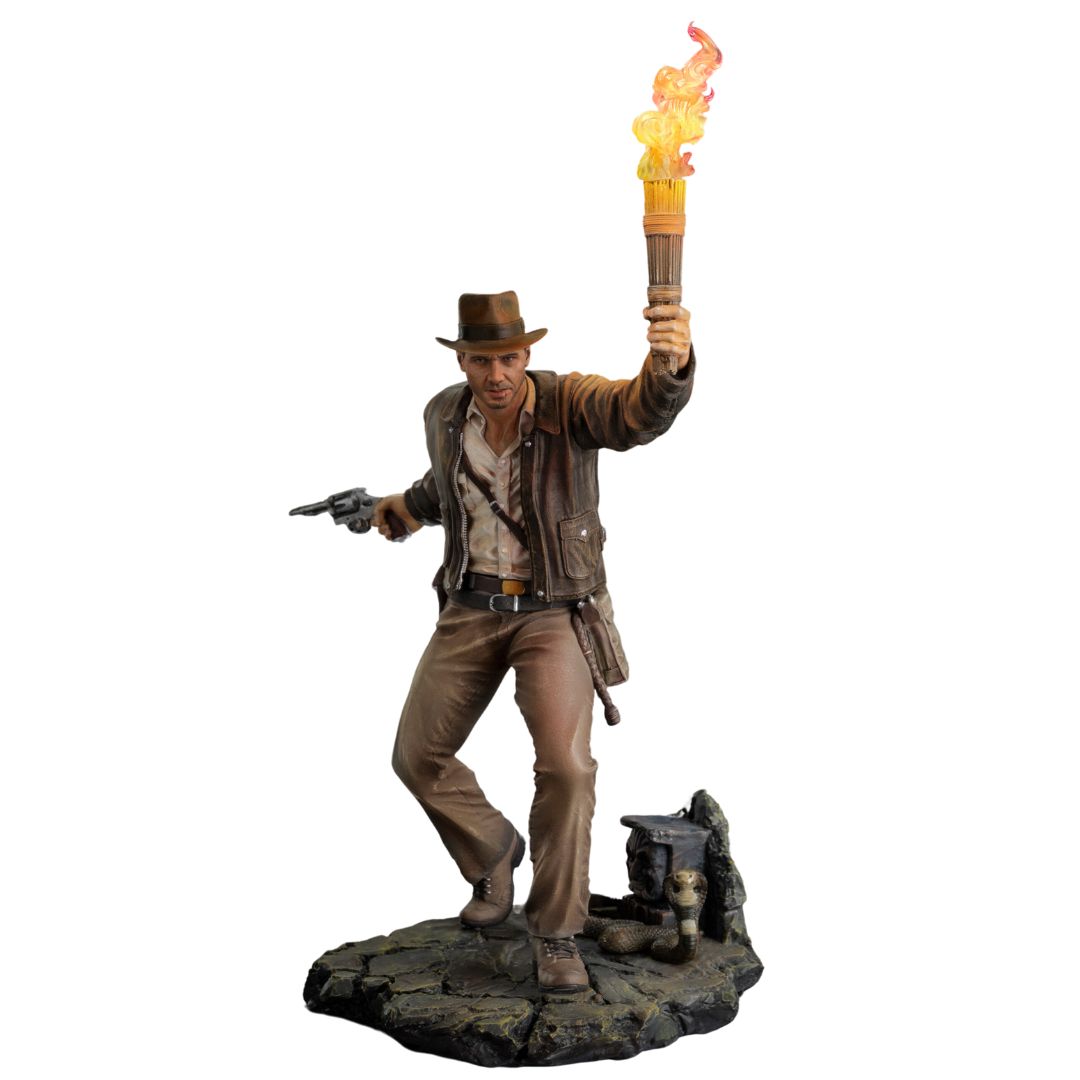 Indiana Jones Statue By Iron Studios