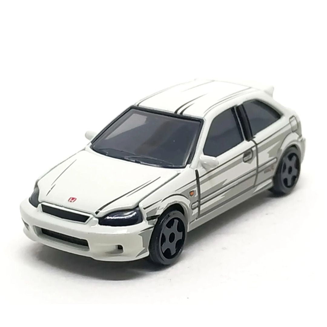 JDM Legends Premium Series - White Honda Civic Type R EK9 1:64 Scale Die-Cast Car By Majorette -Majorette - India - www.superherotoystore.com
