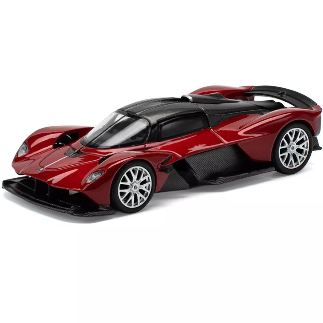 Supernova Red Aston Martin Valkyrie 1:64 Scale Die-Cast Car By Pop Race -Pop Race - India - www.superherotoystore.com