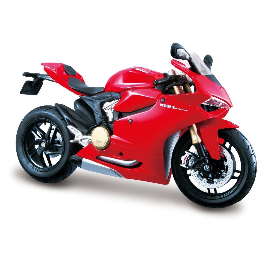 Red DUCATI 1199 PANIGALE MODEL By Maisto -Maisto - India - www.superherotoystore.com