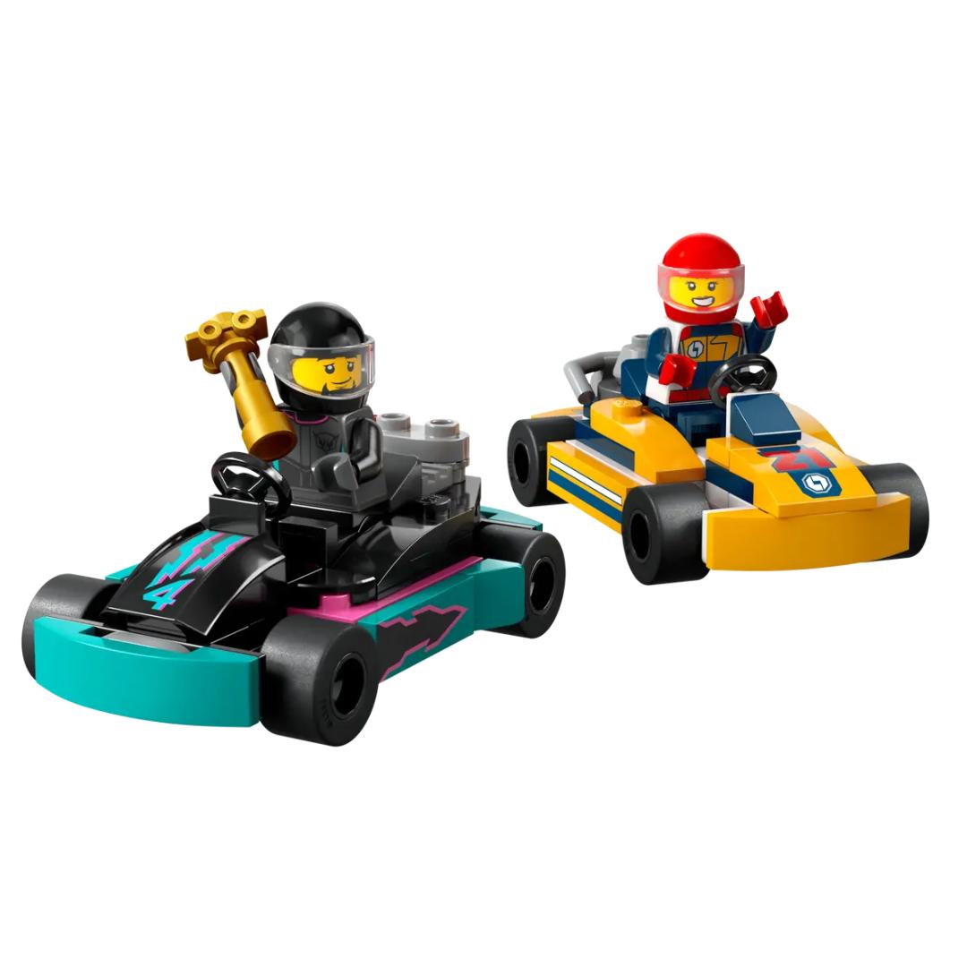 Lego City City Great Vehicles Go-Karts and Race Drivers -Lego - India - www.superherotoystore.com