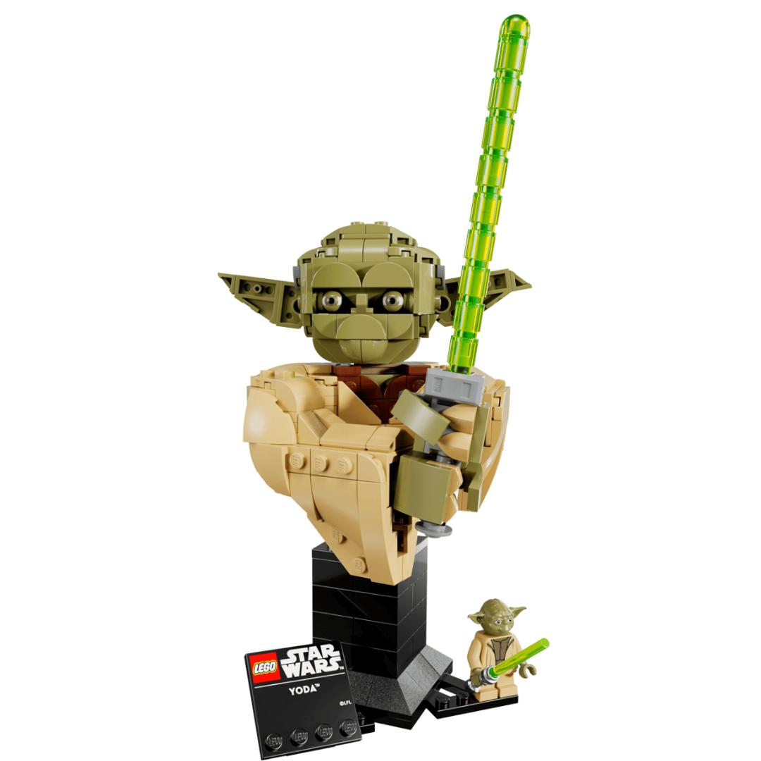Star Wars Yoda Bust By Lego -Lego - India - www.superherotoystore.com