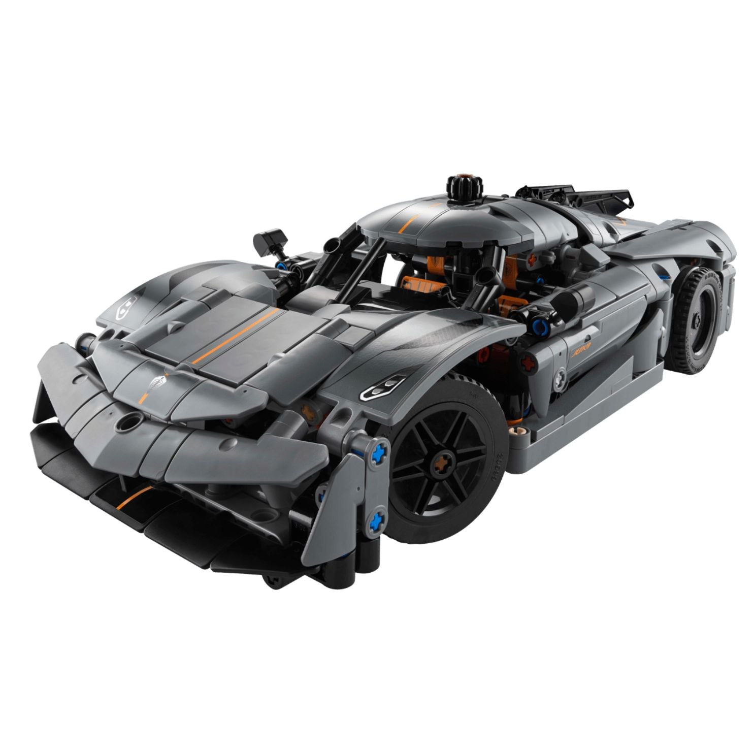 Koenigsegg Jesko Absolut Grey Hypercar By Lego -Lego - India - www.superherotoystore.com