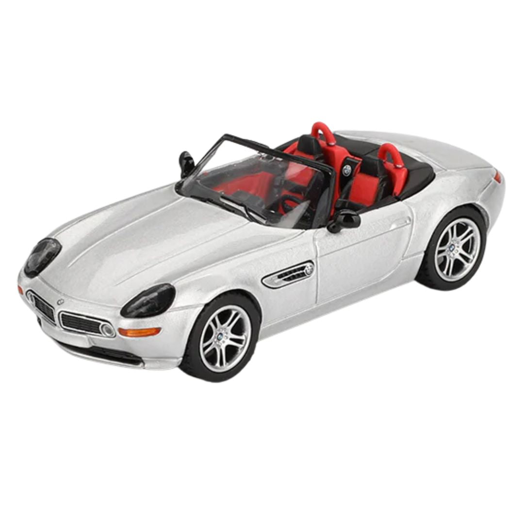 Mini GT BMW Z8 Silver #998 1:64 Scale Die-Cast Car By Mini GT -Mini GT - India - www.superherotoystore.com