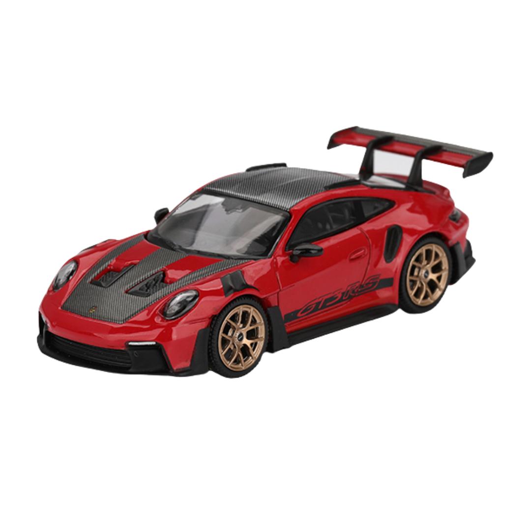 Porsche 911 992 Gt3 Rs Weissach Package Guards Red By Mini Gt -Mini GT - India - www.superherotoystore.com