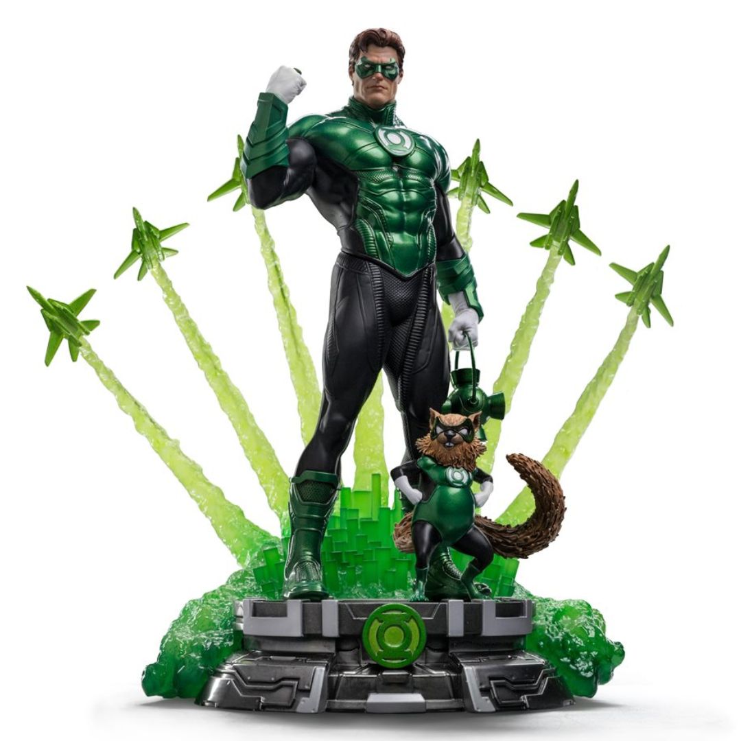 Green Lantern Unleashed Deluxe Statue By Iron Studios -Iron Studios - India - www.superherotoystore.com