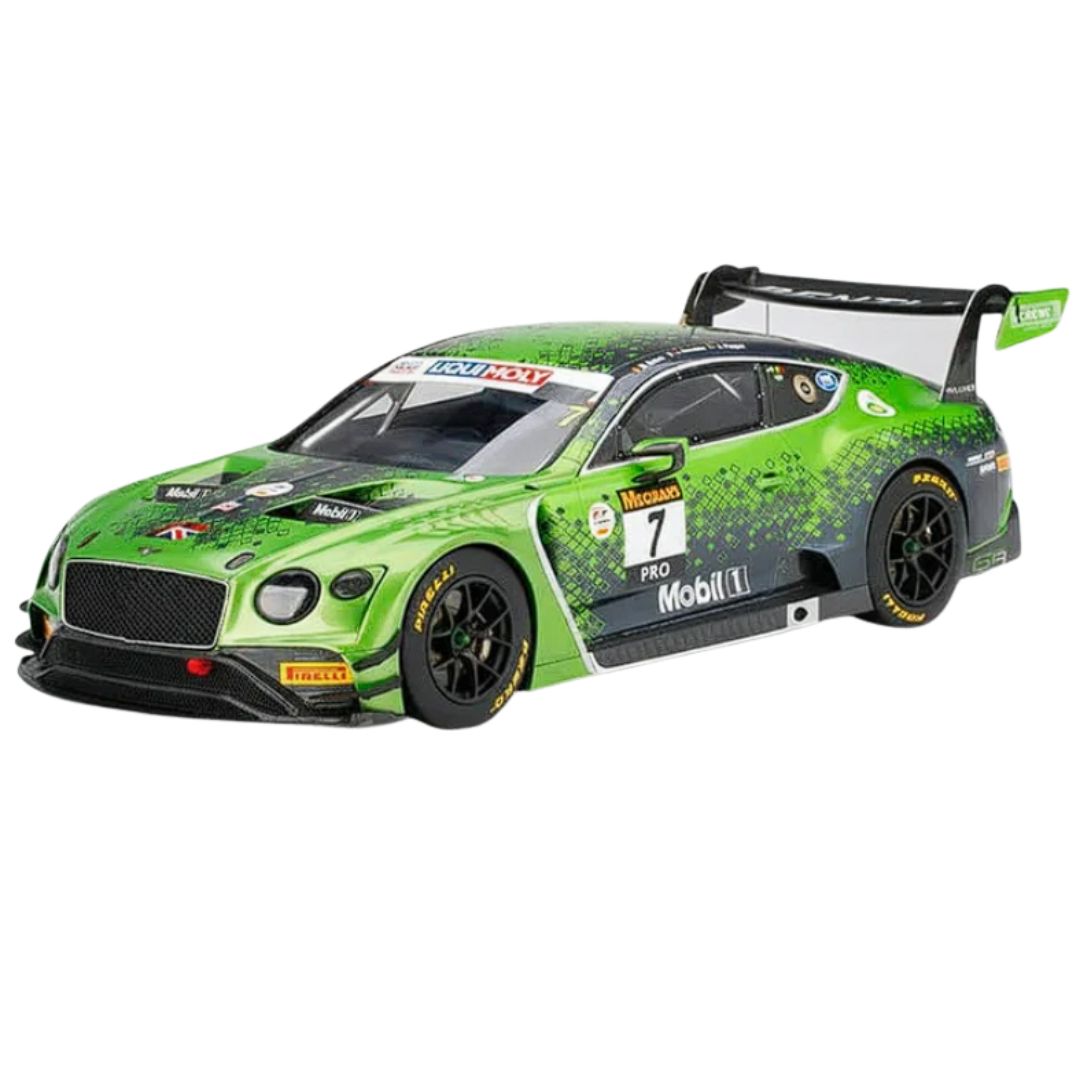 Green Bentley CONTINENTAL GT3 1:32 Scale Die-Cast Car By RMZ -RMZ - India - www.superherotoystore.com
