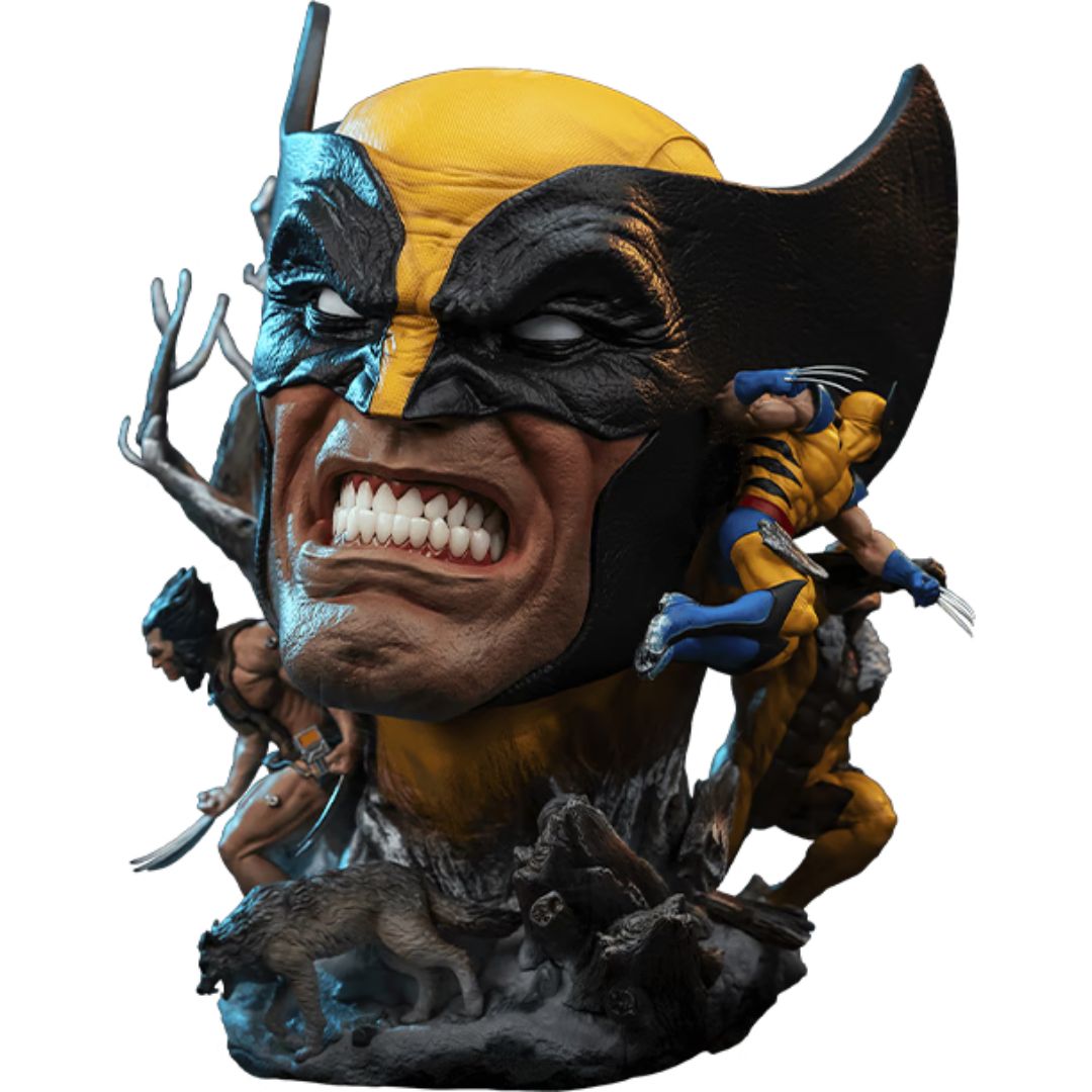 Wolverine Fine Art Bust Statue By Pcs Collectibles