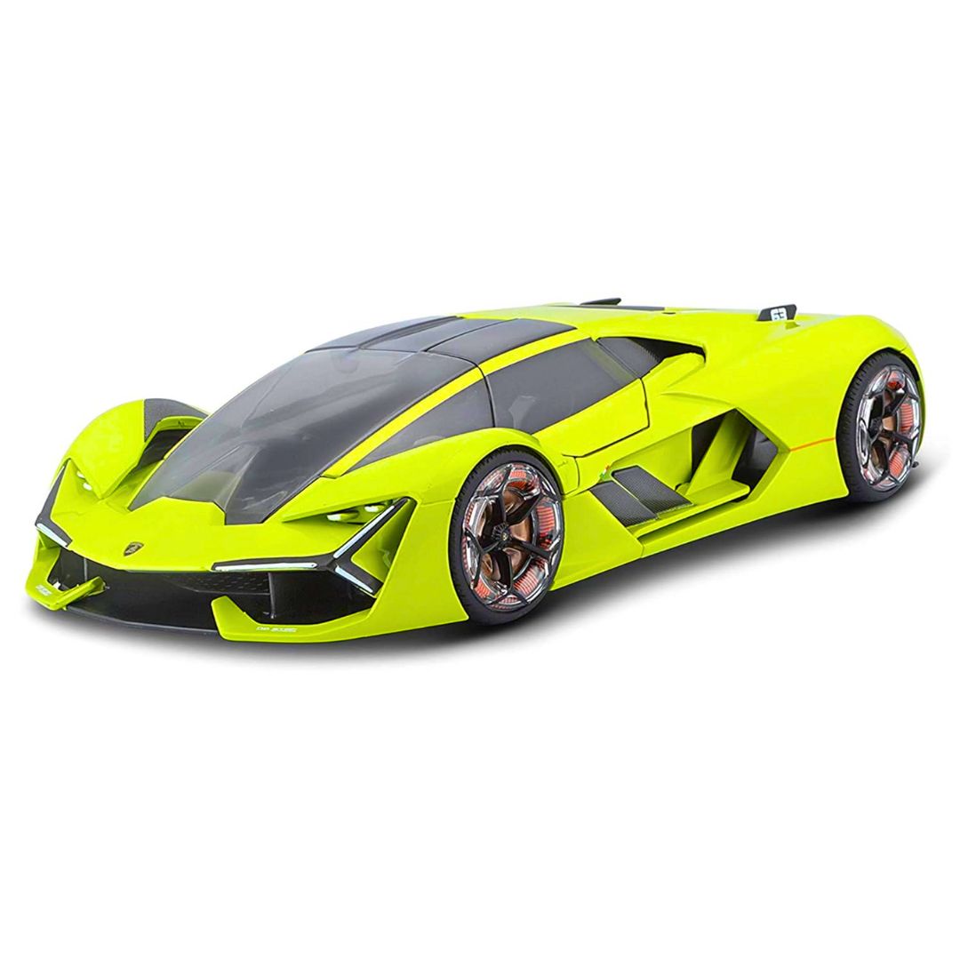 Green Lamborghini Terzo Millennio 1:24 Scale Die-Cast Car by Bburago -Bburago - India - www.superherotoystore.com