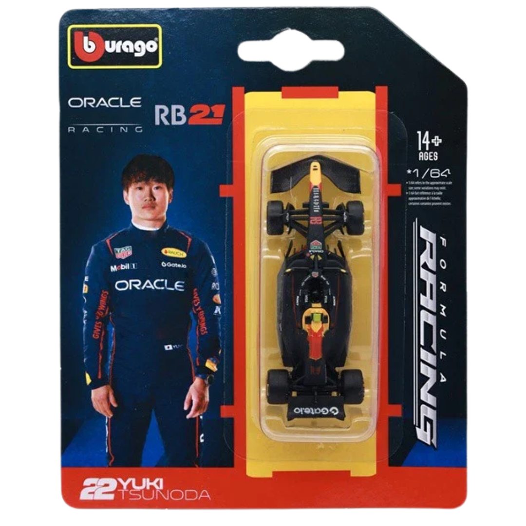 Oracle Red Bull Rb21_Japan Gp 1/664 Scale Diecast Car By Bburago -Bburago - India - www.superherotoystore.com