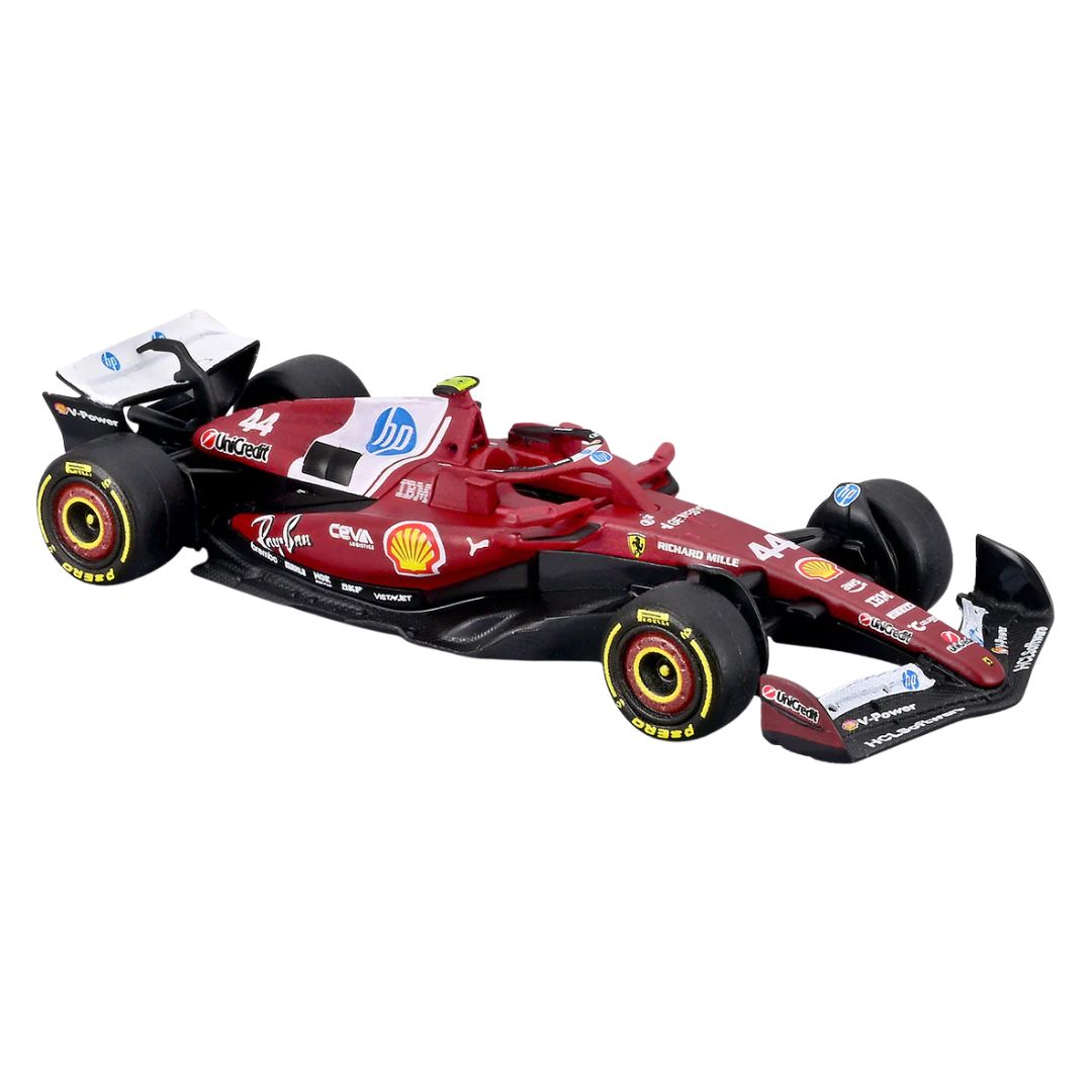 Ferrari SF-25 Australia GP (Hard Case) 1:64 Scale Die-Cast Car By Bburago