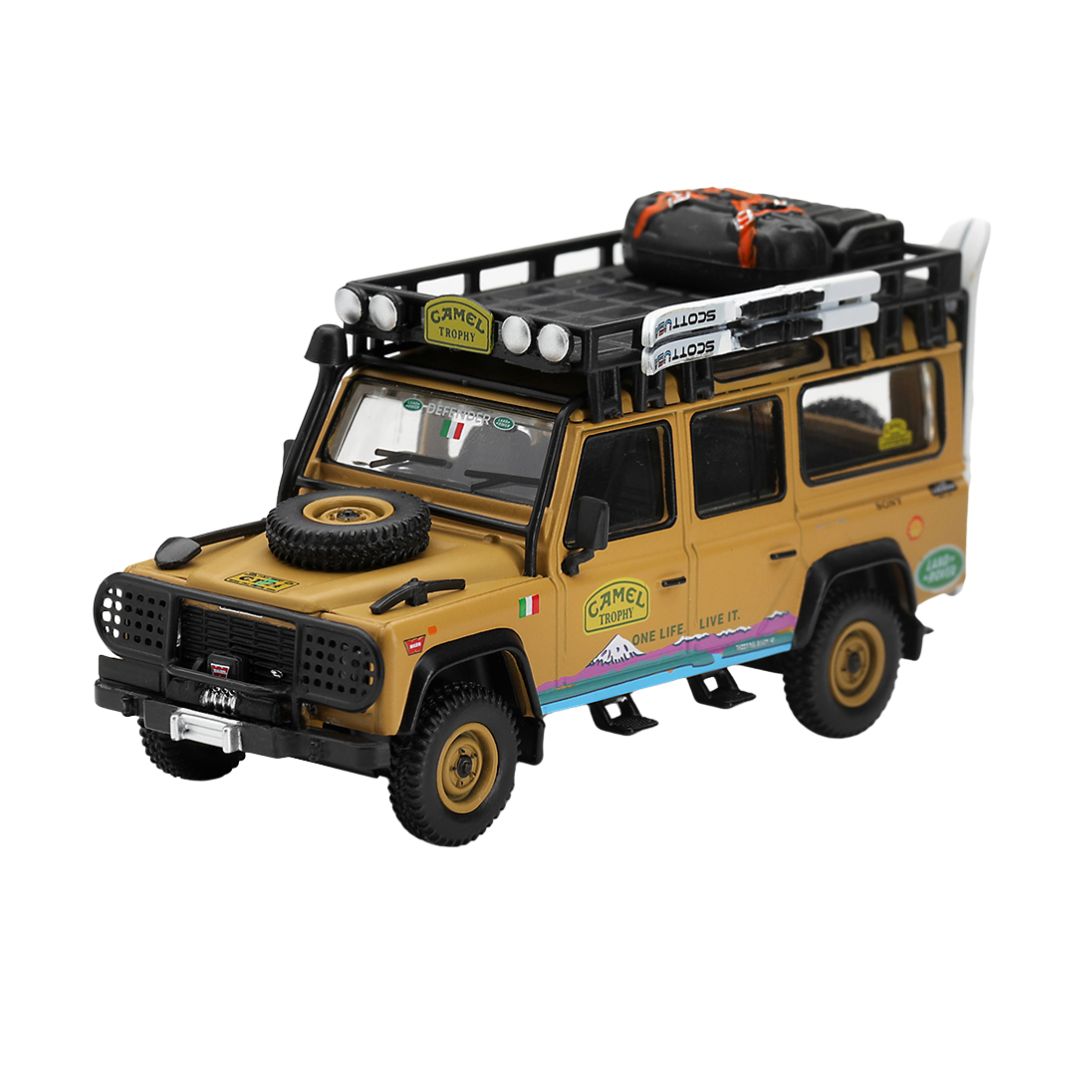 Land Rover Defender 110  1998 Camel Trophy Tierra Del Fuego Ct.24 Italy By Mini Gt