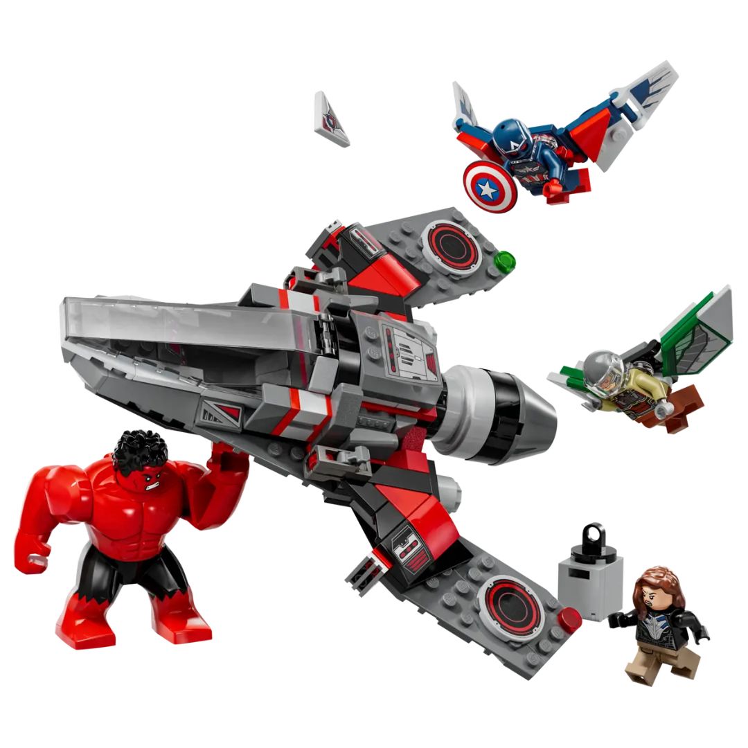 Marvel Captain America Vs. Red Hulk Battle By Lego -Lego - India - www.superherotoystore.com