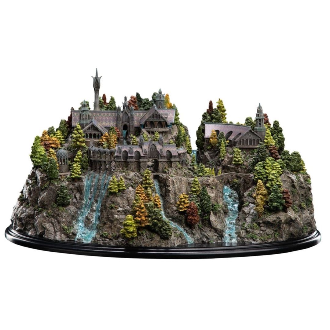 The Lord Of The Rings Trilogy Rivendell Environment Statue (With Free Art Print Of 1,000) By Weta Workshop