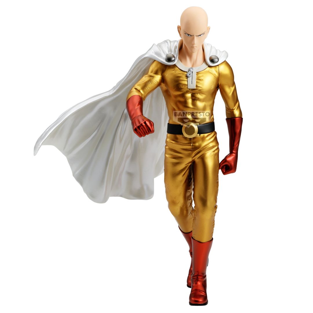 One-Punch Man Grandista - Saitama - Metallic Ver. Figure By Banpresto -Banpresto - India - www.superherotoystore.com