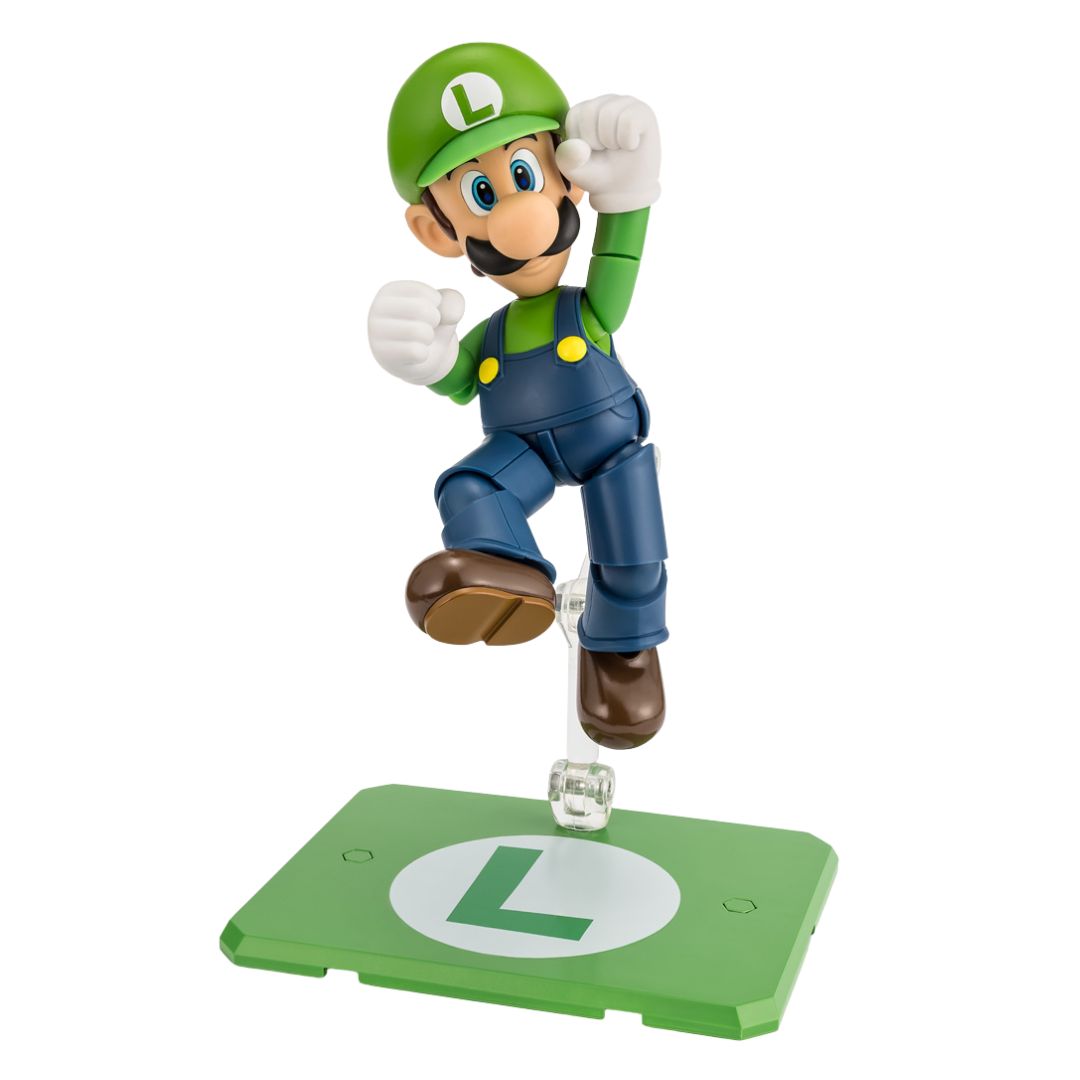 Super Mario S.H.Figuarts Luigi [Re:Package] S.H.Figuarts By Tamashii Nations -Tamashii Nations - India - www.superherotoystore.com