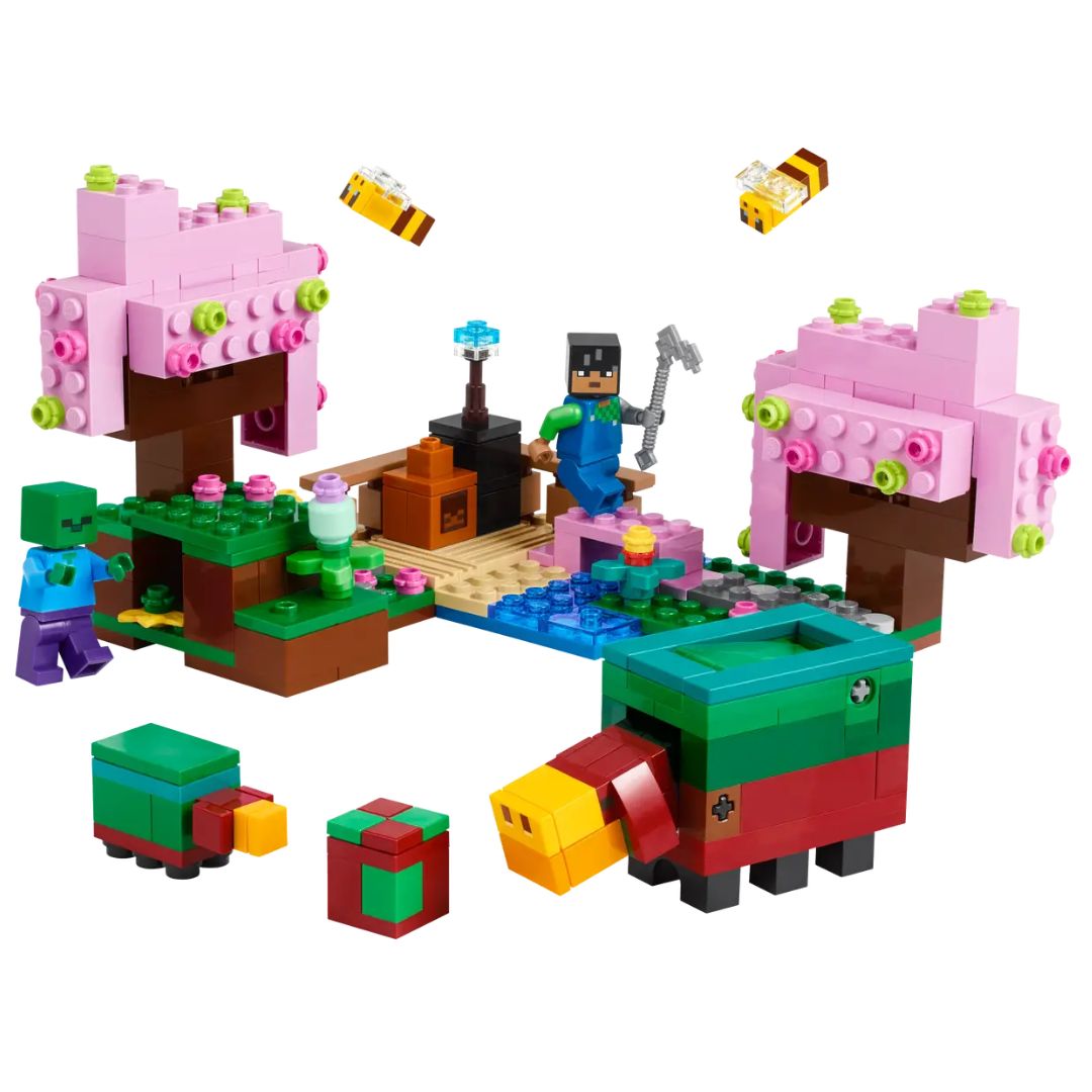 Minecraft The Cherry Blossom Garden By Lego -Lego - India - www.superherotoystore.com