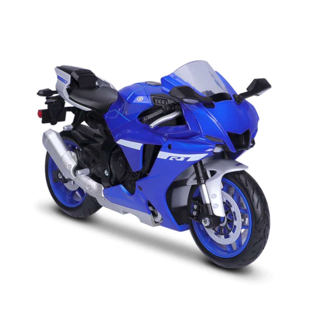 Blue YAMAHA YZF-R12021 MODEL Die-cast Bike By Maisto -Maisto - India - www.superherotoystore.com