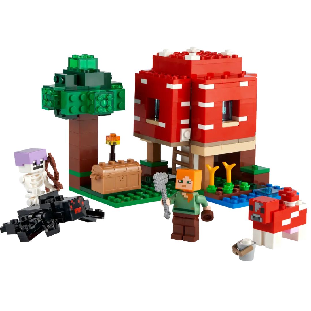 Minecraft The Mooshroom House By Lego -Lego - India - www.superherotoystore.com