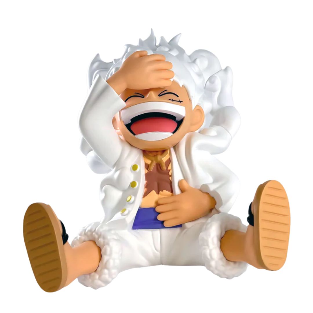 One Piece Luffy Gear 5 Piggy Bank By Plastoy