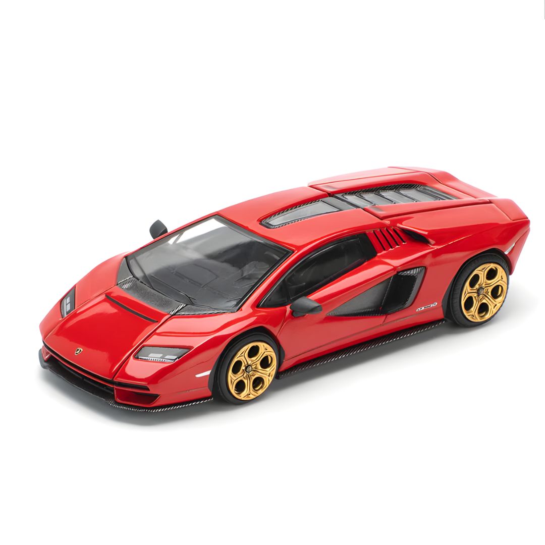 Lamborghini Countach LPO800-4 Rosso 1:64 Diecast Car By Pop Race -Pop Race - India - www.superherotoystore.com