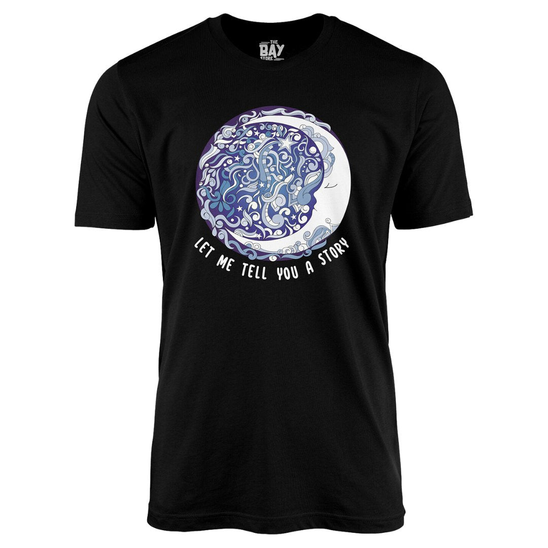 Let me tell you a story Men's Mandala T-Shirt -The Bay Store X The Doodleist - India - www.superherotoystore.com