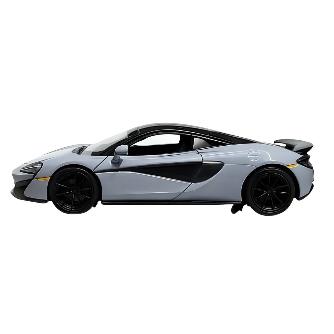 Grey MCLAREN 600LT 1:32 Scale Die-Cast car By RMZ