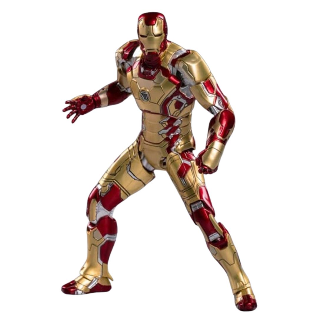 Iron Man Mk42 With Lighting Function Action Figure By Zd Toys -ZD Toys - India - www.superherotoystore.com