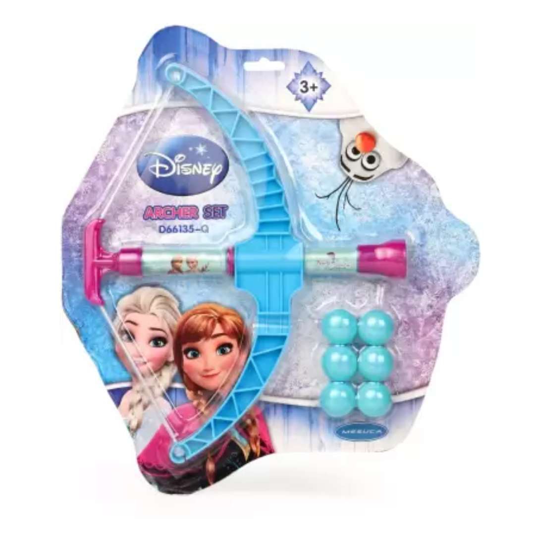 DISNEY FROZEN ARCHERY SET BOW AND ARROW WITH BALLS by MESUCA -Mesuca - India - www.superherotoystore.com