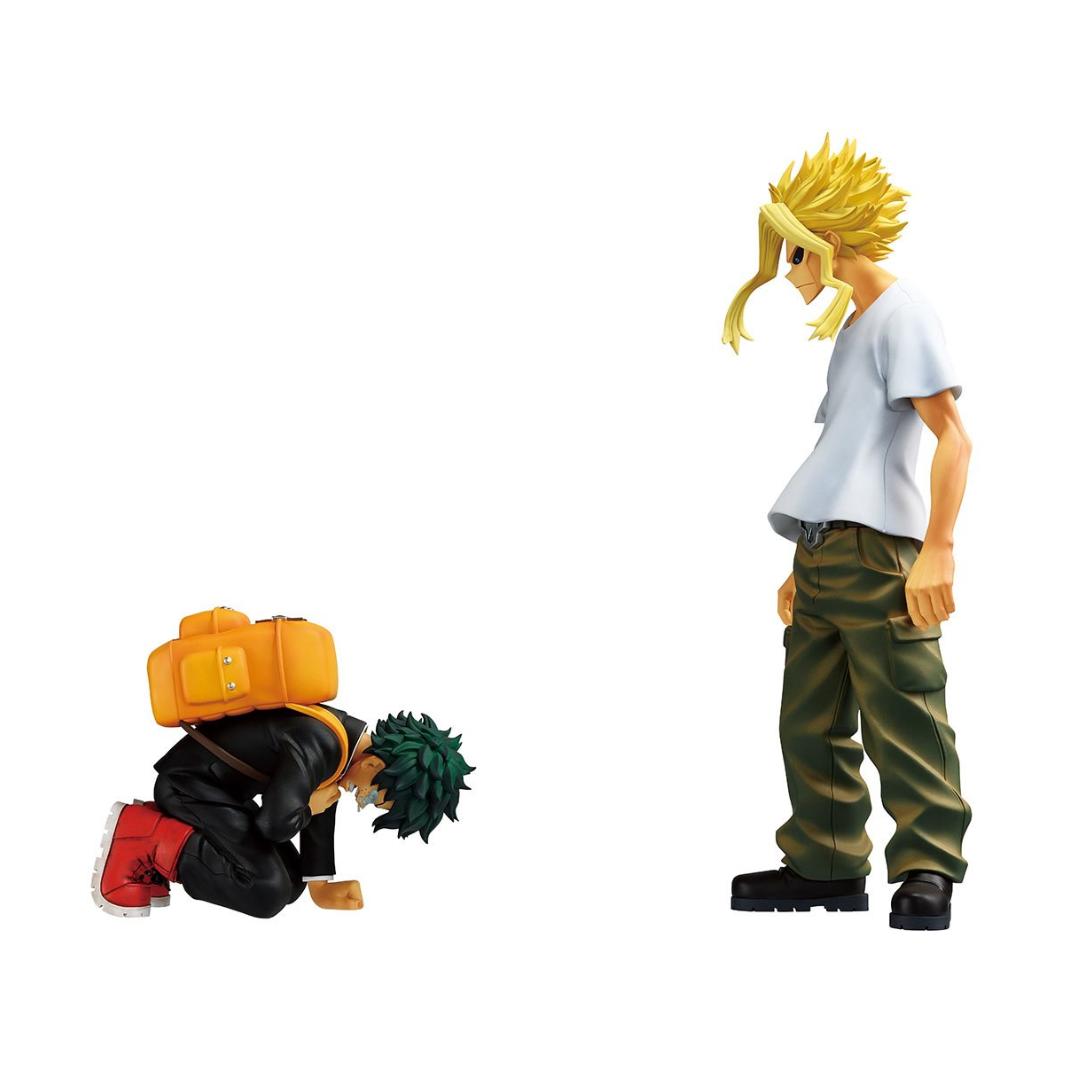 My Hero Academia Izuku Midoriya & All Might Story Of How He Became The Greatest Hero Masterlise Plus Ichibansho Statue -Ichibansho - India - www.superherotoystore.com