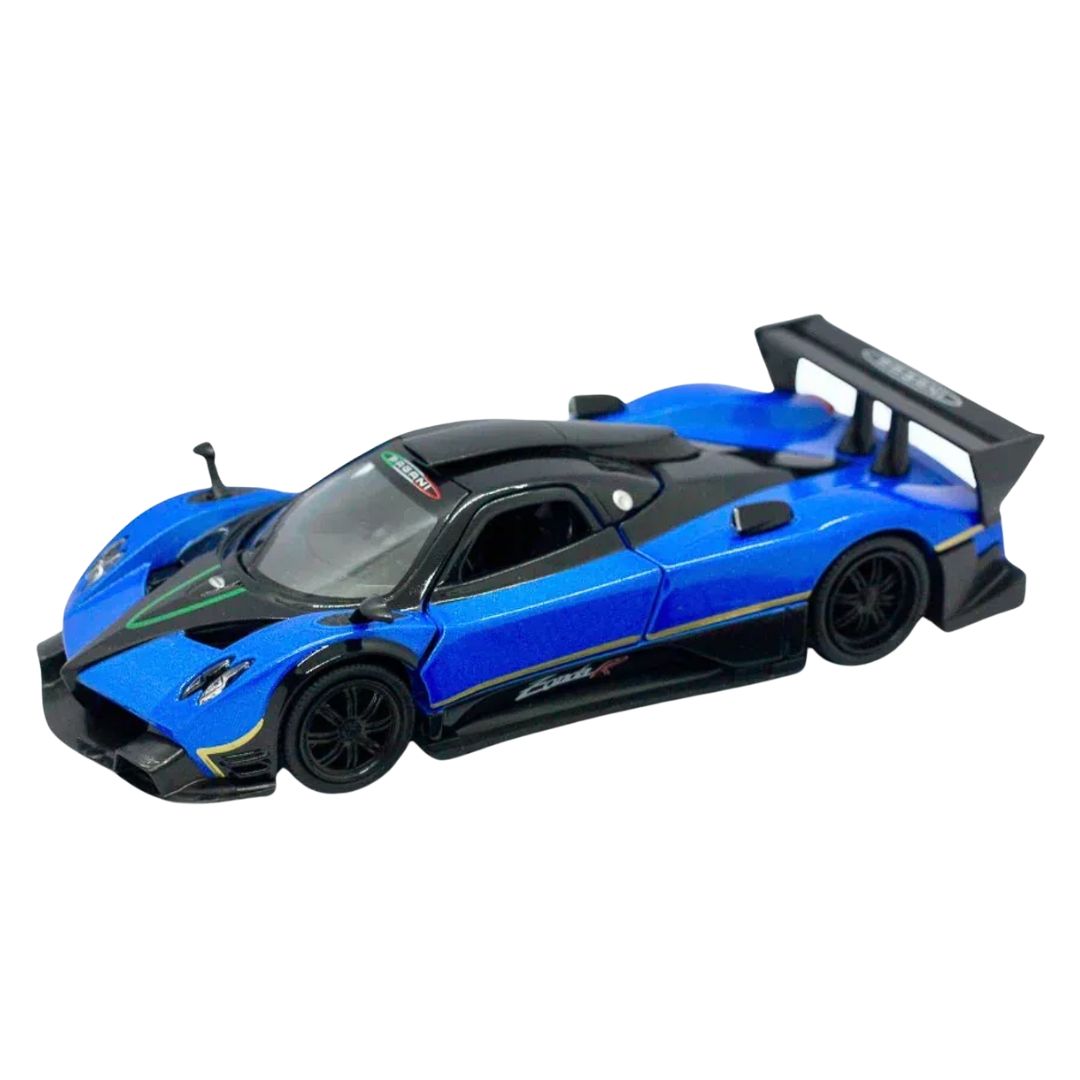 Blue Pagani Zonda R 1:32 Scale Die-Cast Car By Rmz City