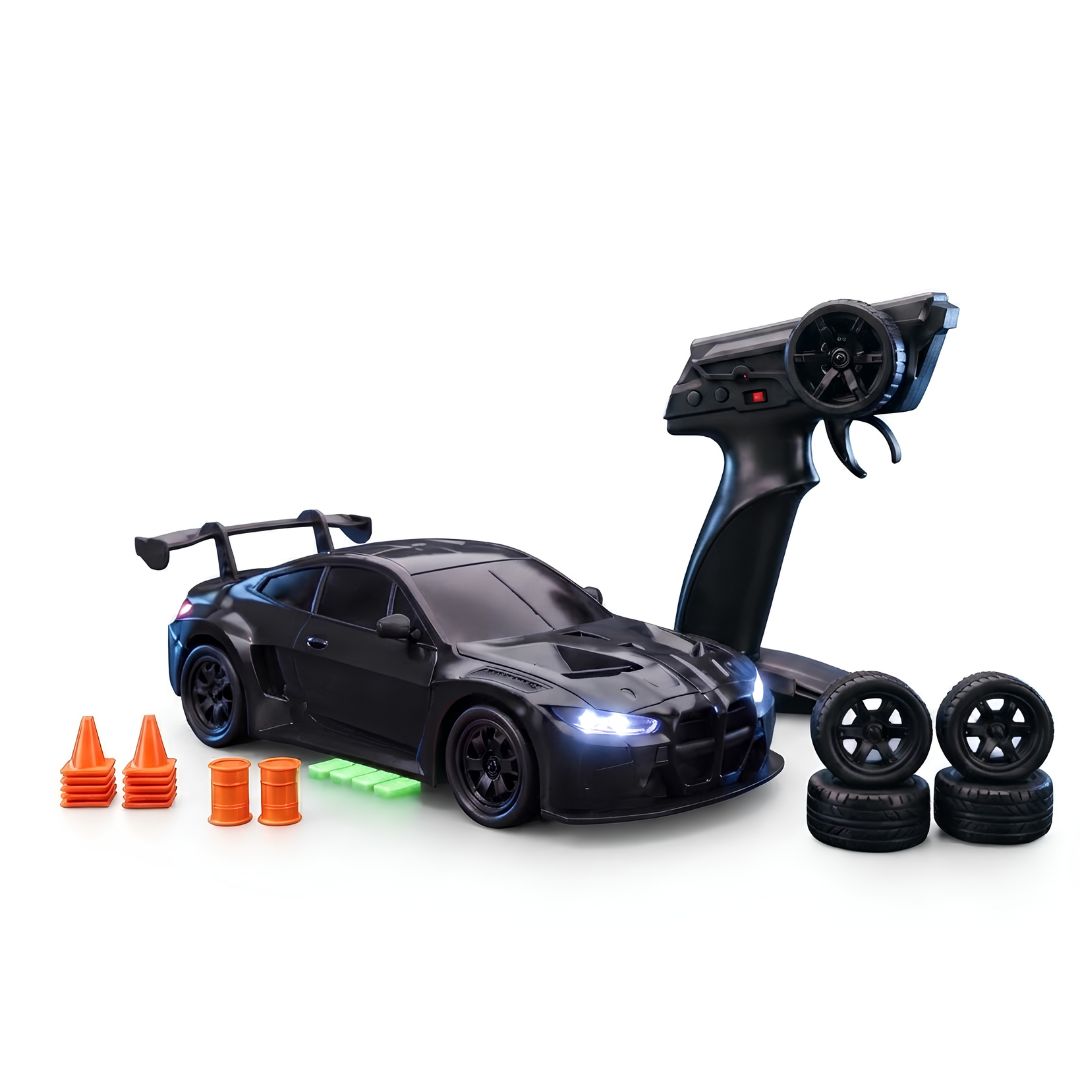 Bhoot - 1:24 Remote Control Drifter Black Car By Legend Of Toys -Legend Of Toys - India - www.superherotoystore.com